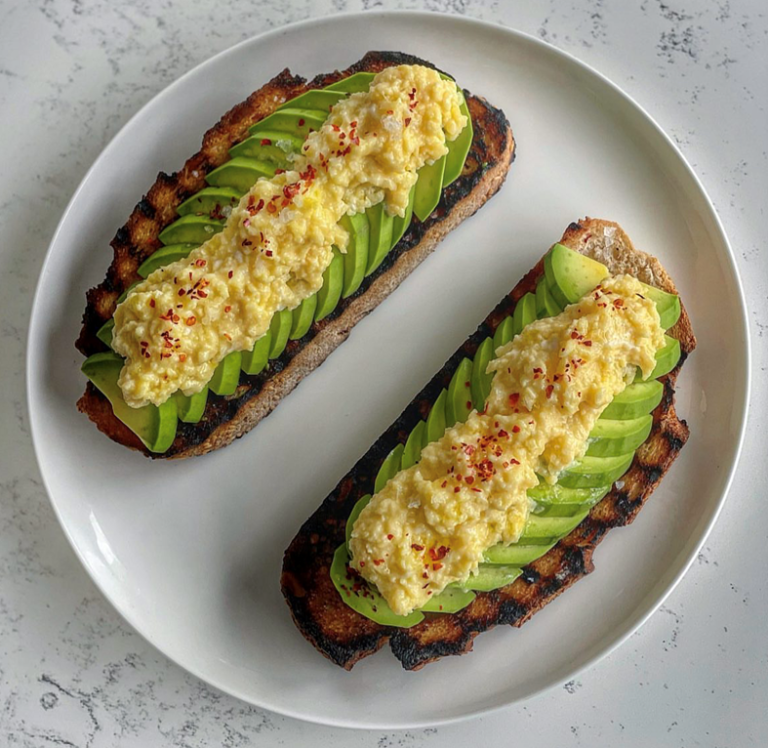 טוסט אבוקדו